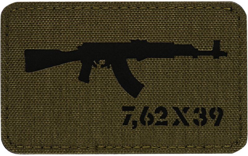 M-TAC Cordura Nášivka/Patch AKM 7,62х39 - ranger green / black (51110232)