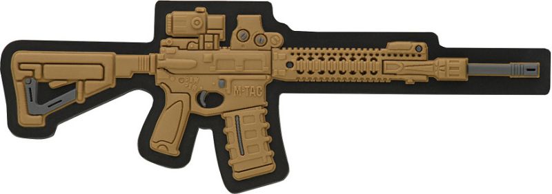 M-TAC 3D PVC Nášivka/Patch AR-15 - coyote (51112005)