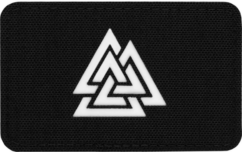 M-TAC Textilná Nášivka/Patch Valknut pozioma - čierna/biela (51164299)