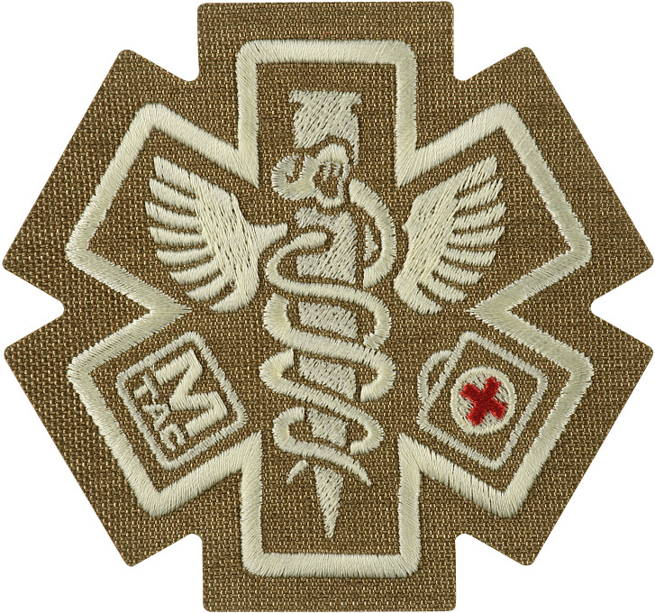 M-TAC Cordura Nášivka/Patch Paramedic - coyote (51432005)