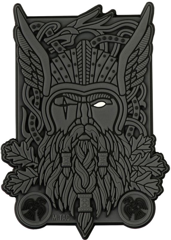 M-TAC 3D PVC Nášivka/Patch Odin - dark grey (51131012)