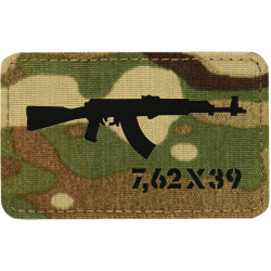 M-TAC Cordura Nášivka/Patch AKM 7,62х39 - multicam / black (51110802)