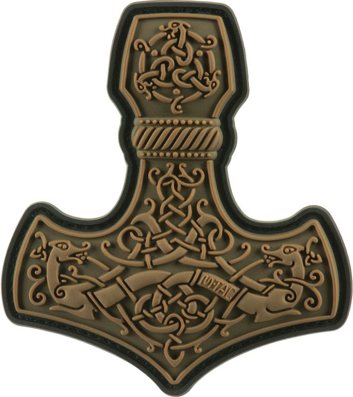 M-TAC 3D PVC Nášivka/Patch Mjolnir - coyote (51348505)