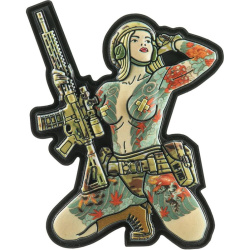 M-TAC 3D PVC Nášivka/Patch Tactical Girl No1 Yakuza - color (51116101)