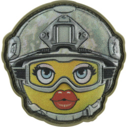 M-TAC 3D PVC Nášivka/Patch Emoji No26 - olive (51353526)