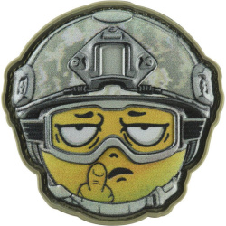 M-TAC 3D PVC Nášivka/Patch Emoji No24 - olive (51353524)