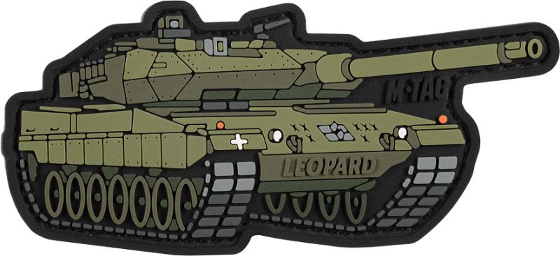 M-TAC 3D PVC Nášivka/Patch Leopard 2 - olive (51348358)