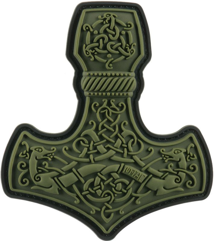 M-TAC 3D PVC Nášivka/Patch Mjölnir Large - olive (51348501)