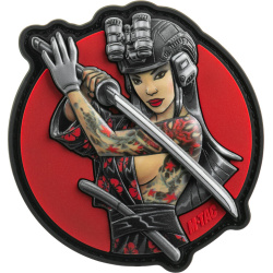 M-TAC 3D PVC Nášivka/Patch Tactical girl #3 Watterfall - color (51116404)