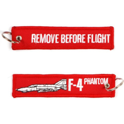 Kľúčenka Remove before flight + F-4