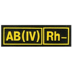 RF Textilná Nášivka/Patch AB RH-