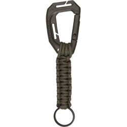 MILTEC Paracord držiak na klúče s karabinou - olive drab (15908001)