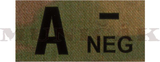 CLAW GEAR IR Nášivka/Patch A NEG - multicam (27814)