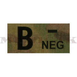 CLAW GEAR IR Nášivka/Patch B NEG - multicam (27816)