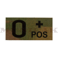 CLAW GEAR IR Nášivka/Patch 0 POS - multicam (27817)