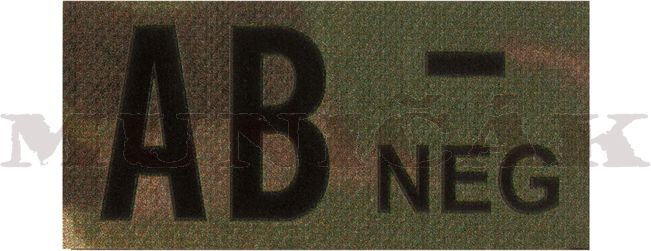 CLAW GEAR IR Nášivka/Patch AB NEG - multicam (27820)