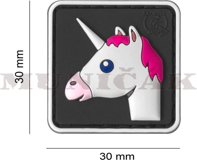 JTG 3D PVC Nášivka/Patch Unicorn