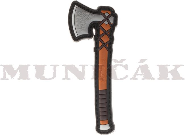 JTG 3D PVC Nášivka/Patch Viking Northmen Axe