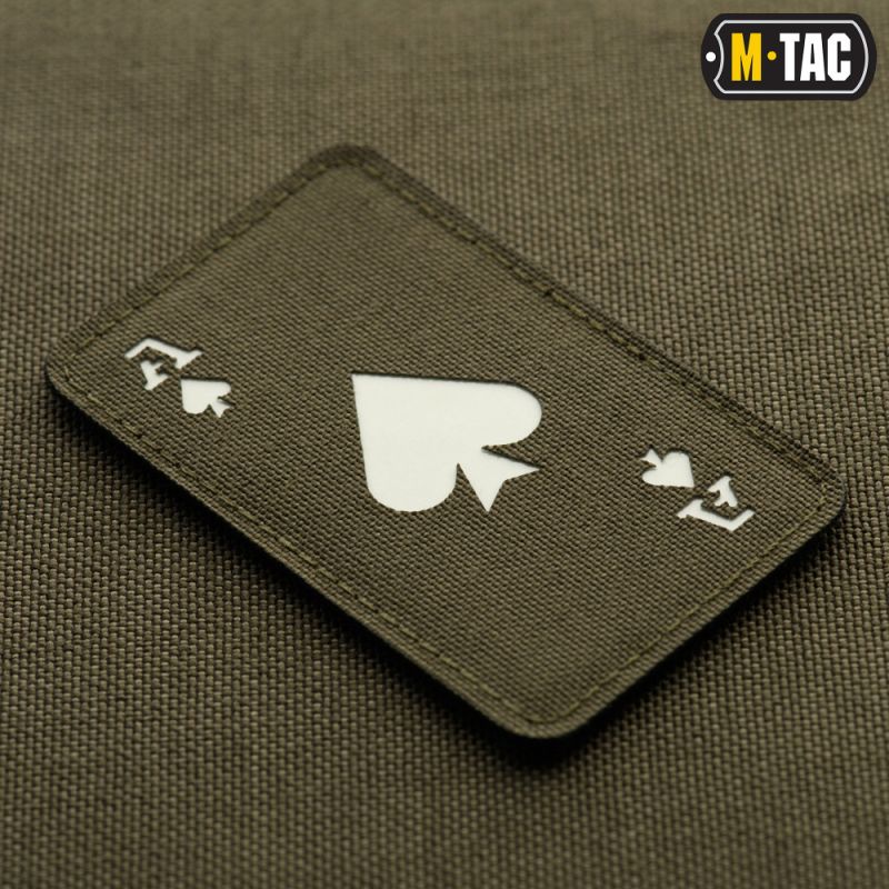 M-TAC Cordura Nášivka/Patch Ace of Spades - ranger green (51109239)