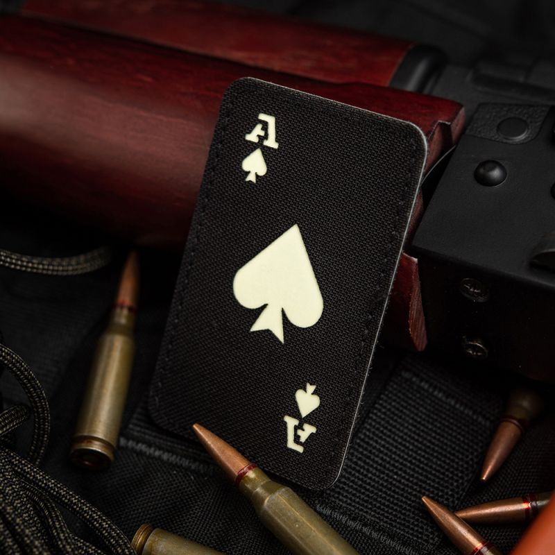 M-TAC Textilná Nášivka/Patch Ace of Spades - čierna (51109299)