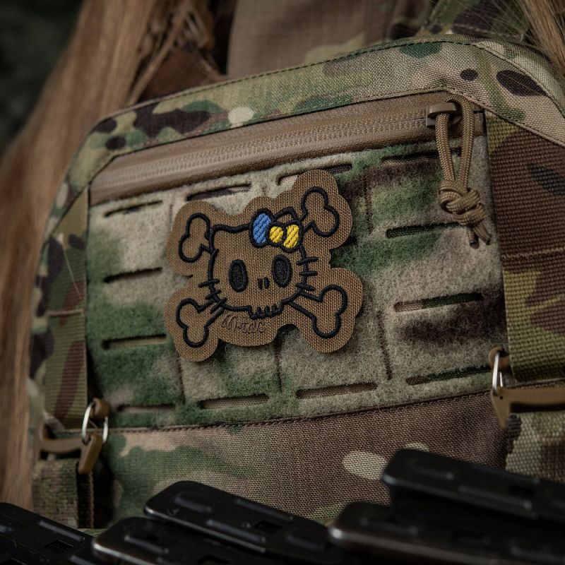 M-TAC Cordura Nášivka/Patch Kitty circuit - coyote (51386205)