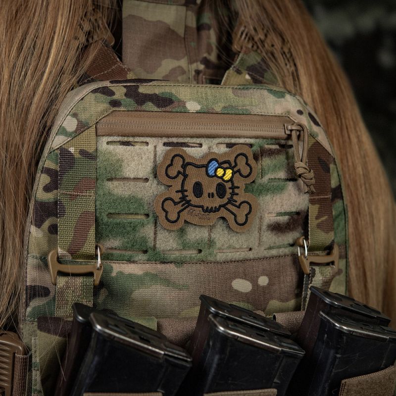 M-TAC Cordura Nášivka/Patch Kitty circuit - coyote (51386205)