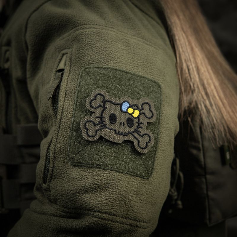 M-TAC Cordura Nášivka/Patch Kitty circuit - ranger green (51386223)