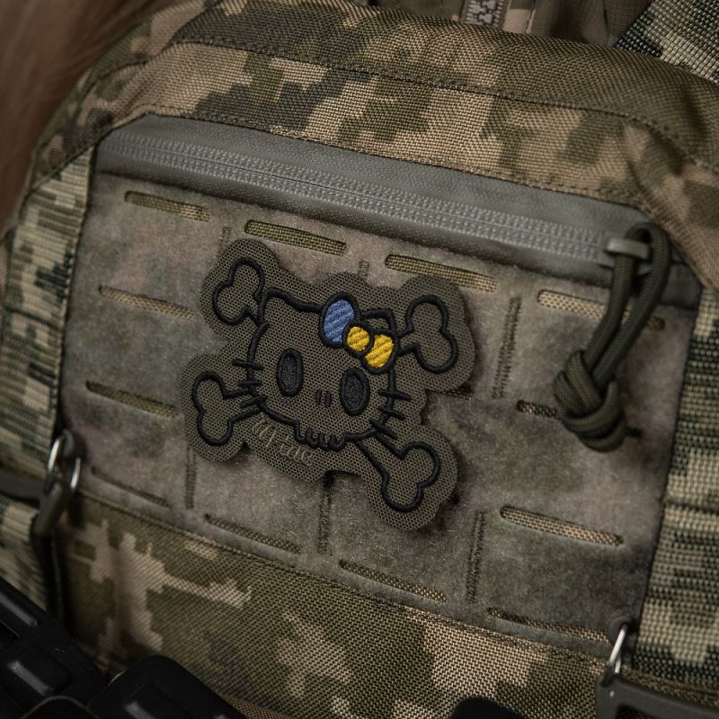 M-TAC Cordura Nášivka/Patch Kitty circuit - ranger green (51386223)