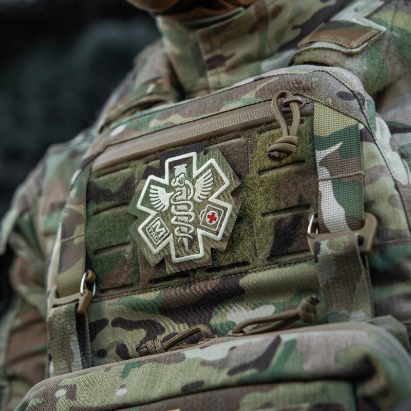 M-TAC Cordura Nášivka/Patch Paramedic - multicam (51432008)