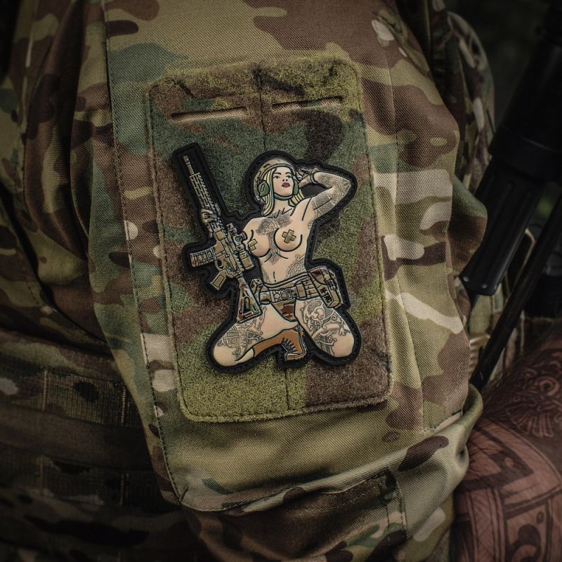 M-TAC 3D PVC Nášivka/Patch Tactical Girl No1 Skandinavik - color (51116102)