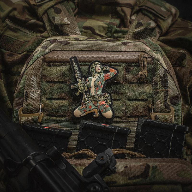 M-TAC 3D PVC Nášivka/Patch Tactical Girl No1 Yakuza - color (51116101)