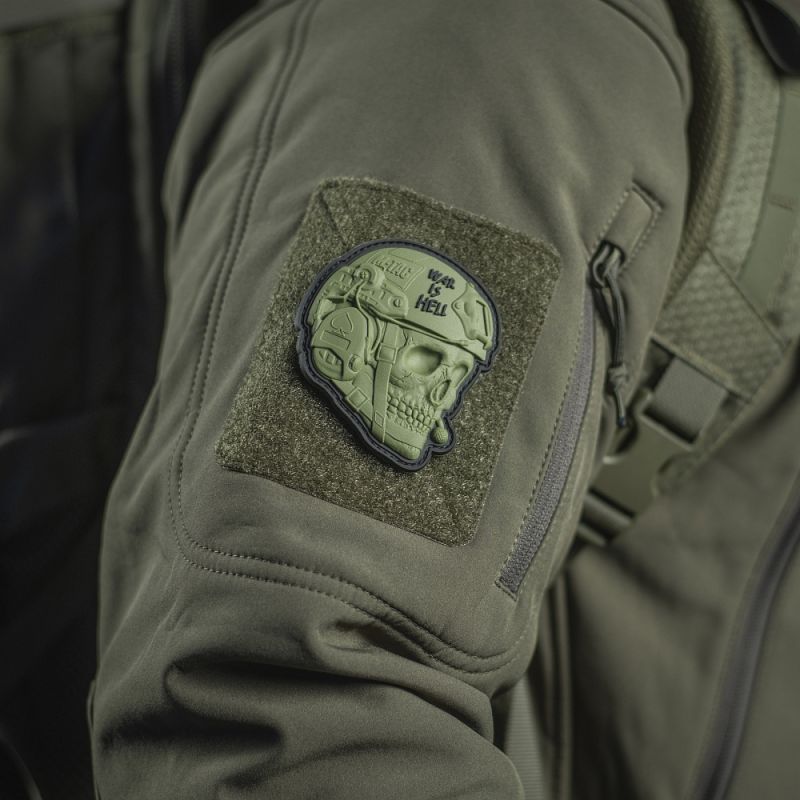 M-TAC 3D PVC Nášivka/Patch War is Hell - olive (51328001)