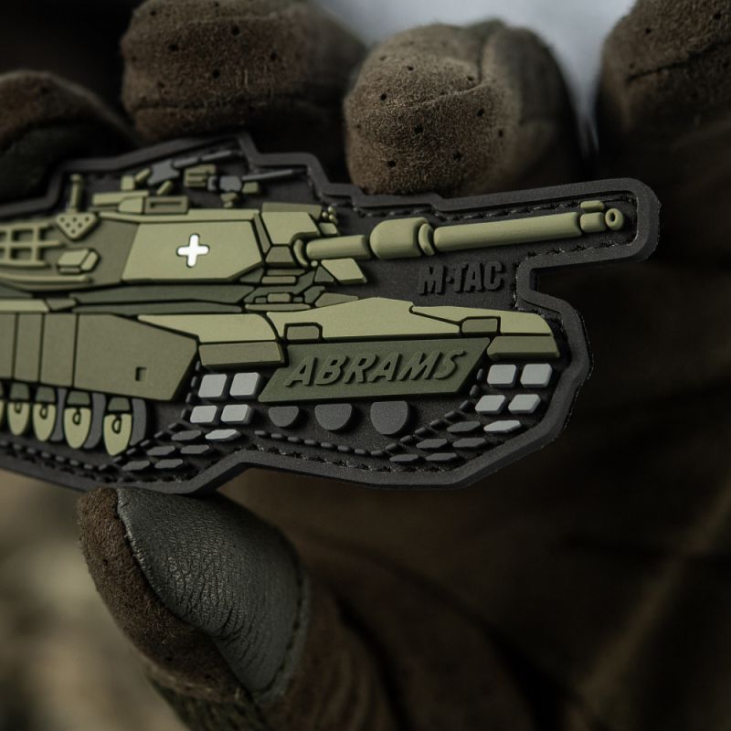 M-TAC 3D PVC Nášivka/Patch Abrams - olive (51348356)