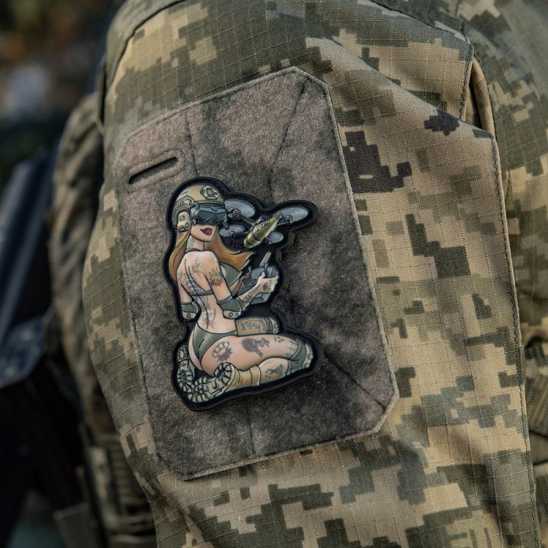 M-TAC 3D PVC Nášivka/Patch Tactical Girl No6 Hooligan 2 - color (51468001)