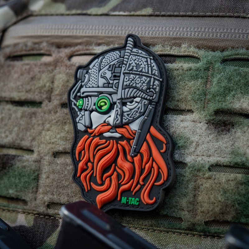 M-TAC 3D PVC Nášivka/Patch Red Beard - color (51493002)