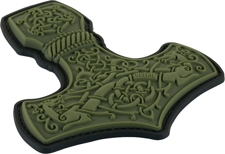 M-TAC 3D PVC Nášivka/Patch Mjölnir Large - olive (51348501)