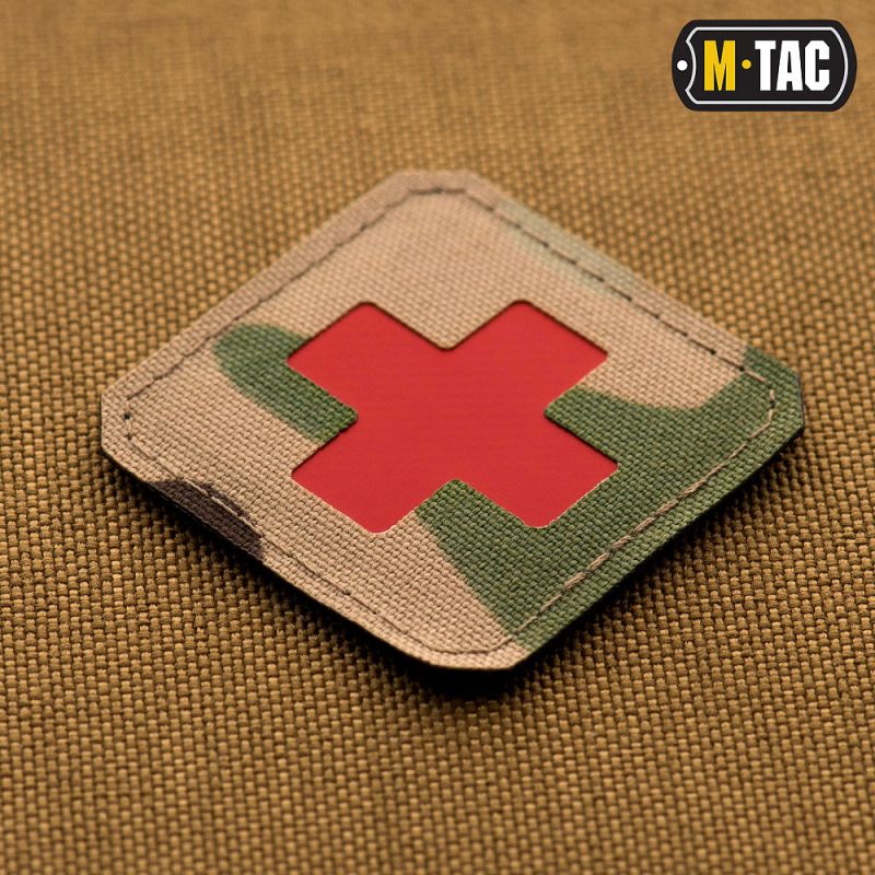 M-TAC Textilná Nášivka/Patch Medic Cross LC - multicam / red (51122833)