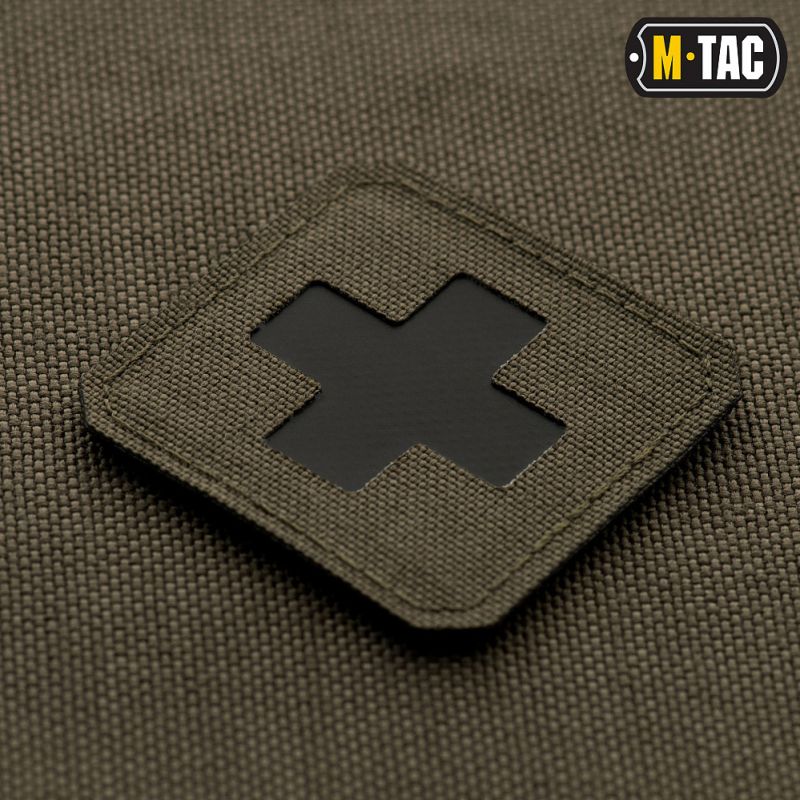 M-TAC Textilná Nášivka/Patch Medic Cross LC - ranger green / black (51122232)