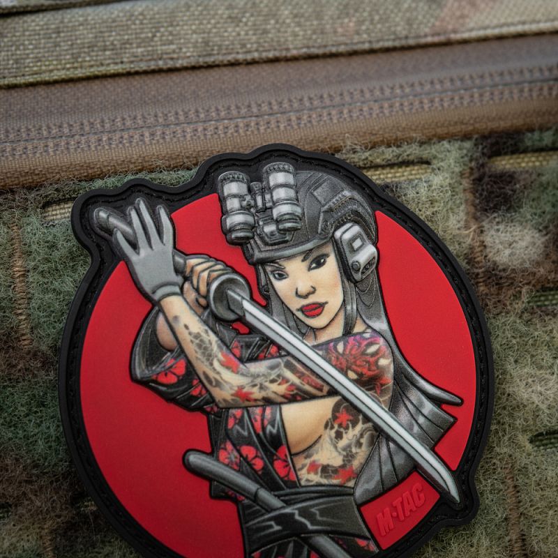 M-TAC 3D PVC Nášivka/Patch Tactical girl #3 Watterfall - color (51116404)