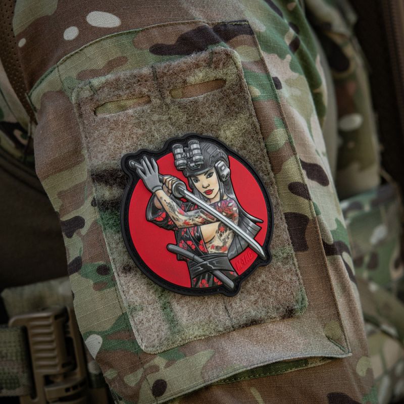 M-TAC 3D PVC Nášivka/Patch Tactical girl #3 Watterfall - color (51116404)