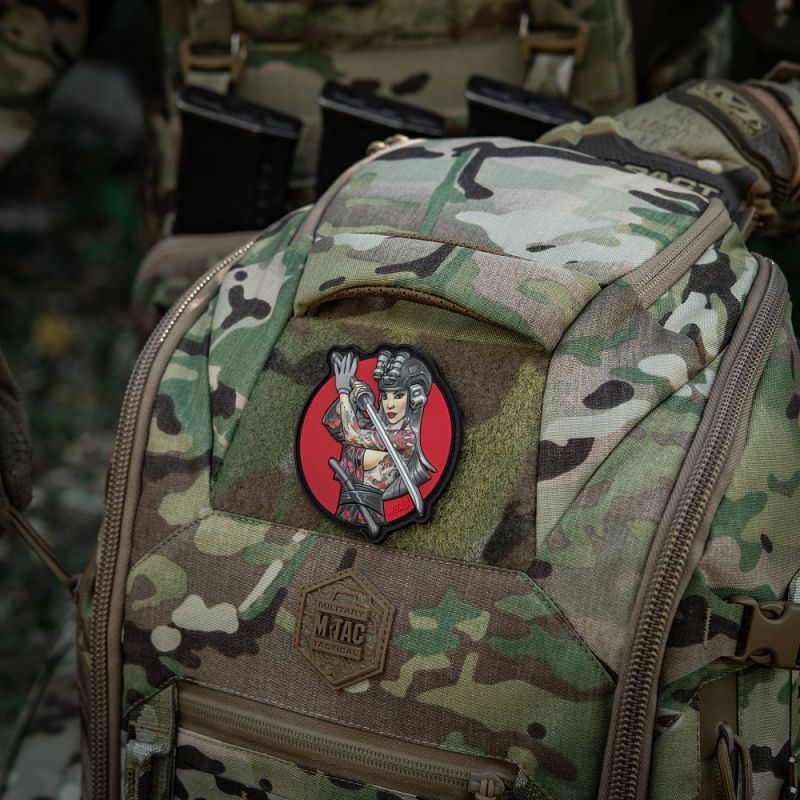 M-TAC 3D PVC Nášivka/Patch Tactical girl #3 Watterfall - color (51116404)