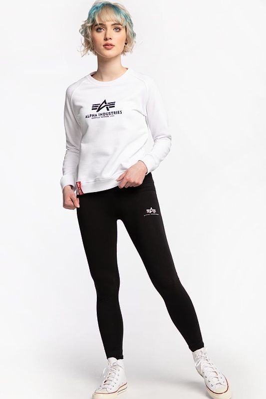 ALPHA INDUSTRIES Dámske legíny Basic Leggings - čierne (116053/03)