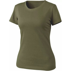 HELIKON Dámske tričko Organic Slim - olive green (TS-TSW-OS-02)