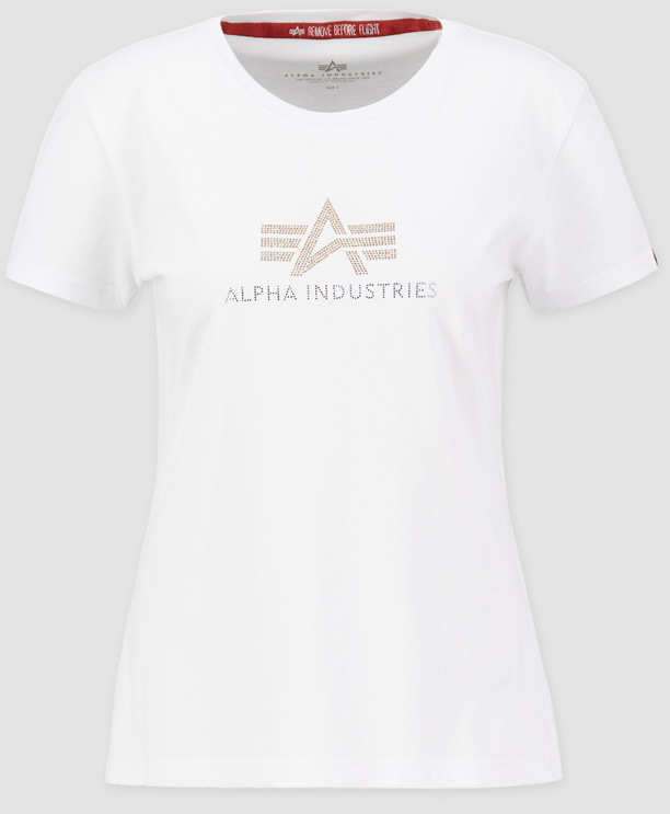 ALPHA INDUSTRIES Dámske tričko Crystal T - white (136063/09)