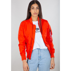 ALPHA INDUSTRIES Dámska bunda MA-1 TT - atomic red (141041/577)