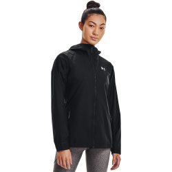 UNDER ARMOUR Dámska bunda Forefront Rain Jacket - čierna (1321443-001)