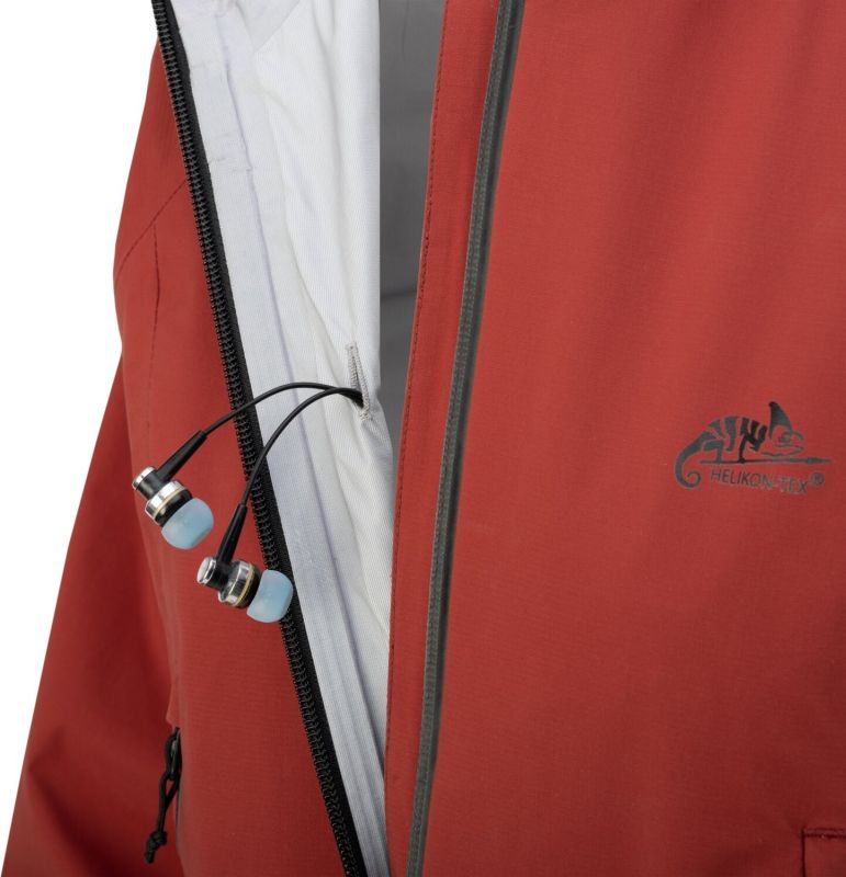 HELIKON Dámska bunda Squall Hardshell TorrentStretch - crimson sky (KU-SWH-TR-83)