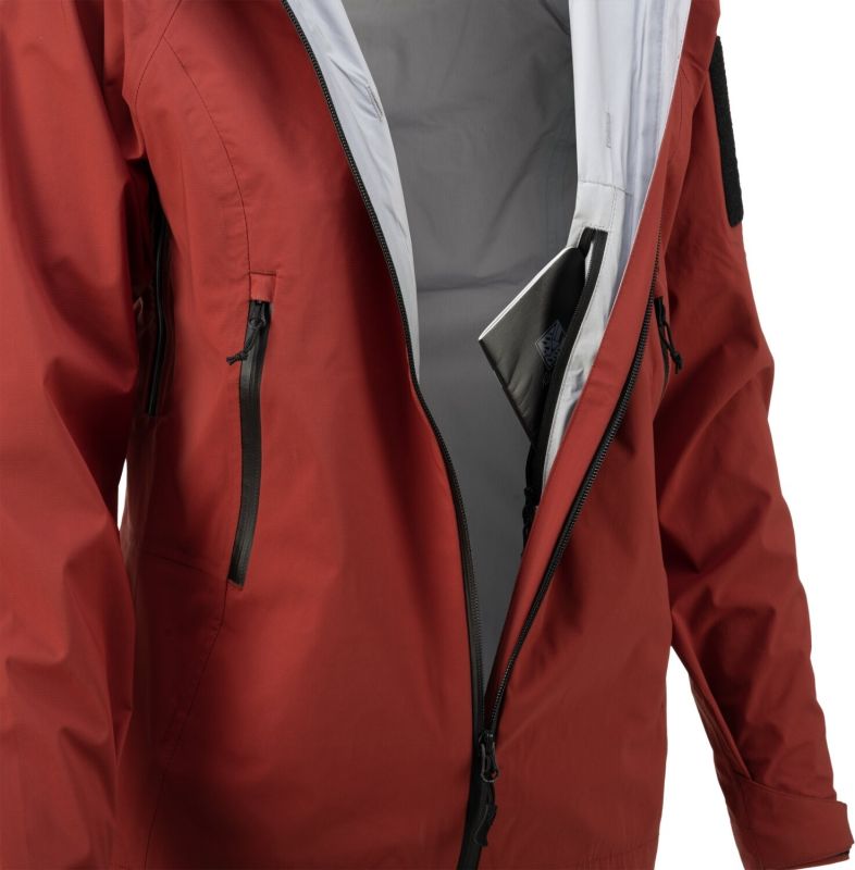 HELIKON Dámska bunda Squall Hardshell TorrentStretch - crimson sky (KU-SWH-TR-83)