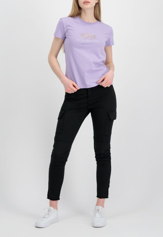 ALPHA INDUSTRIES Dámske tričko Crystal T - pale violet (136063/664)