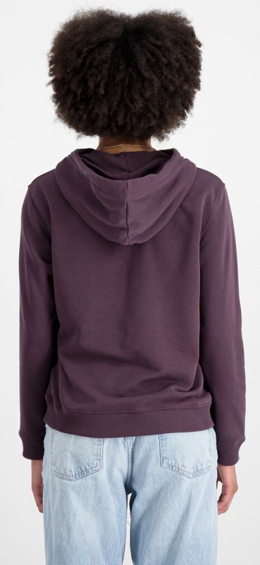 ALPHA INDUSTRIES Dámska mikina New Basic Hoody - plum (196032/719)